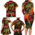 Jamaican Reggae Legend's Birthday Family Matching Long Sleeve Bodycon Dress and Hawaiian Shirt One Love Jamaica - Wonder Print Shop