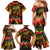 Jamaican Reggae Legend's Birthday Family Matching Mermaid Dress and Hawaiian Shirt One Love Jamaica - Wonder Print Shop