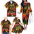 Jamaican Reggae Legend's Birthday Family Matching Off The Shoulder Long Sleeve Dress and Hawaiian Shirt One Love Jamaica - Wonder Print Shop