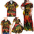 Jamaican Reggae Legend's Birthday Family Matching Off Shoulder Maxi Dress and Hawaiian Shirt One Love Jamaica - Wonder Print Shop