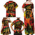 Jamaican Reggae Legend's Birthday Family Matching Off Shoulder Maxi Dress and Hawaiian Shirt One Love Jamaica - Wonder Print Shop