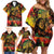 Jamaican Reggae Legend's Birthday Family Matching Off Shoulder Short Dress and Hawaiian Shirt One Love Jamaica - Wonder Print Shop