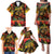 Jamaican Reggae Legend's Birthday Family Matching Puletasi and Hawaiian Shirt One Love Jamaica - Wonder Print Shop