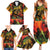 Jamaican Reggae Legend's Birthday Family Matching Summer Maxi Dress and Hawaiian Shirt One Love Jamaica - Wonder Print Shop