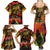 Jamaican Reggae Legend's Birthday Family Matching Summer Maxi Dress and Hawaiian Shirt One Love Jamaica - Wonder Print Shop