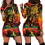 Jamaican Reggae Legend's Birthday Hoodie Dress One Love Jamaica - Wonder Print Shop