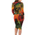 Jamaican Reggae Legend's Birthday Long Sleeve Bodycon Dress One Love Jamaica - Wonder Print Shop