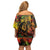 Jamaican Reggae Legend's Birthday Off Shoulder Short Dress One Love Jamaica - Wonder Print Shop