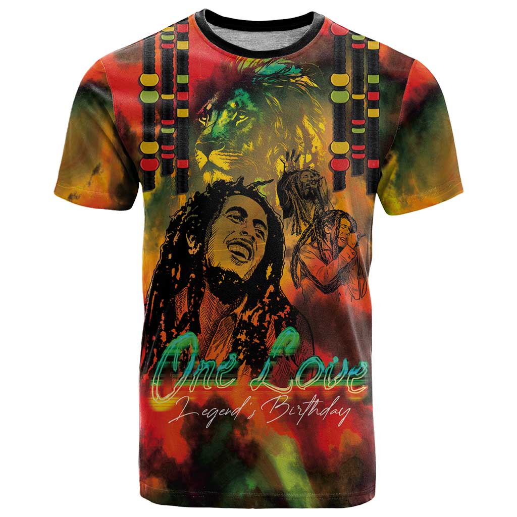 Jamaican Reggae Legend's Birthday T Shirt One Love Jamaica