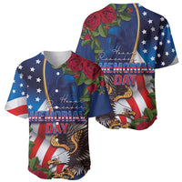 United States Memorial Day-Honor and Remember Baseball Jersey