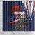 United States Memorial Day Shower Curtain Bald Eagle US Soldier-Honor and Remember The Fallen