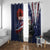 United States Memorial Day Window Curtain Bald Eagle US Soldier-Honor and Remember The Fallen