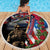 Hawaii and United States Memorial Day Beach Blanket Honor and Remember The Fallen