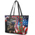 Hawaii and United States Memorial Day Leather Tote Bag Honor and Remember The Fallen