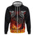 Scotland Up Helly Aa Hoodie Drakkar Viking Longship Burning The Return of The Light - Wonder Print Shop