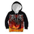 Scotland Up Helly Aa Kid Hoodie Drakkar Viking Longship Burning The Return of The Light - Wonder Print Shop