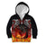 Scotland Up Helly Aa Kid Hoodie Drakkar Viking Longship Burning The Return of The Light - Wonder Print Shop