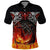 Scotland Up Helly Aa Polo Shirt Drakkar Viking Longship Burning The Return of The Light