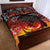 Scotland Up Helly Aa Quilt Bed Set Drakkar Viking Longship Burning The Return of The Light - Wonder Print Shop