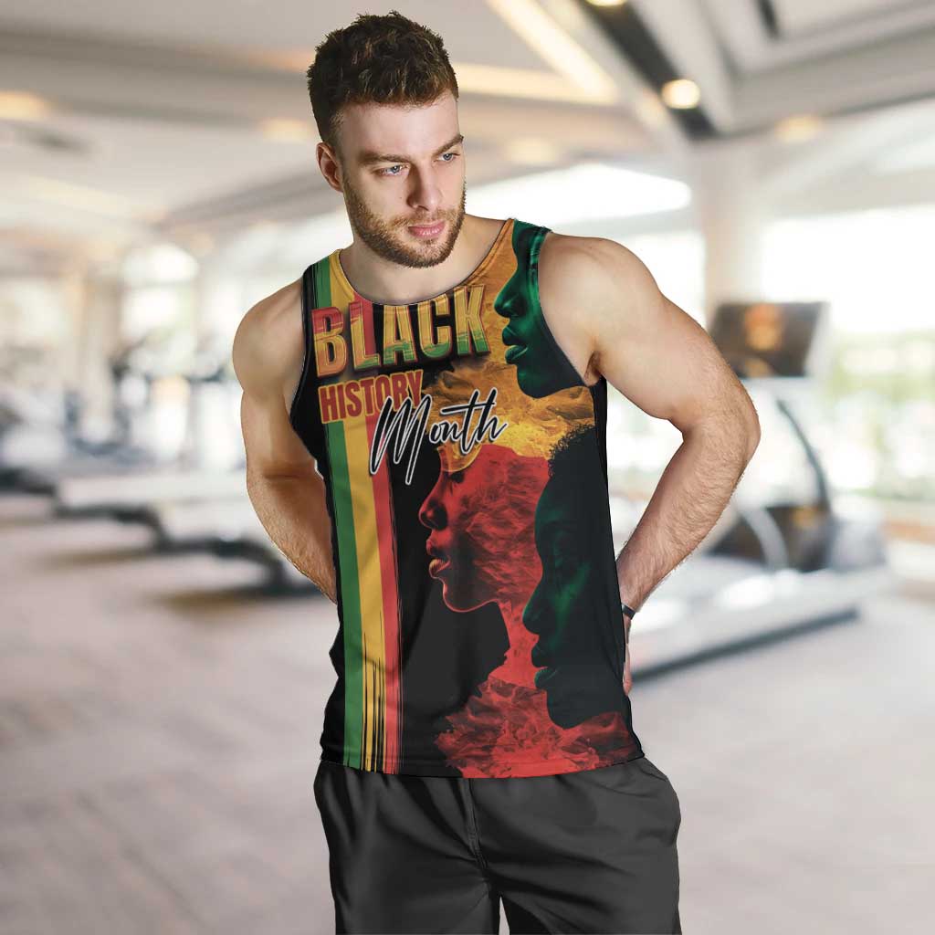 Black History Month Men Tank Top Black Soul - I'm Black Every Month