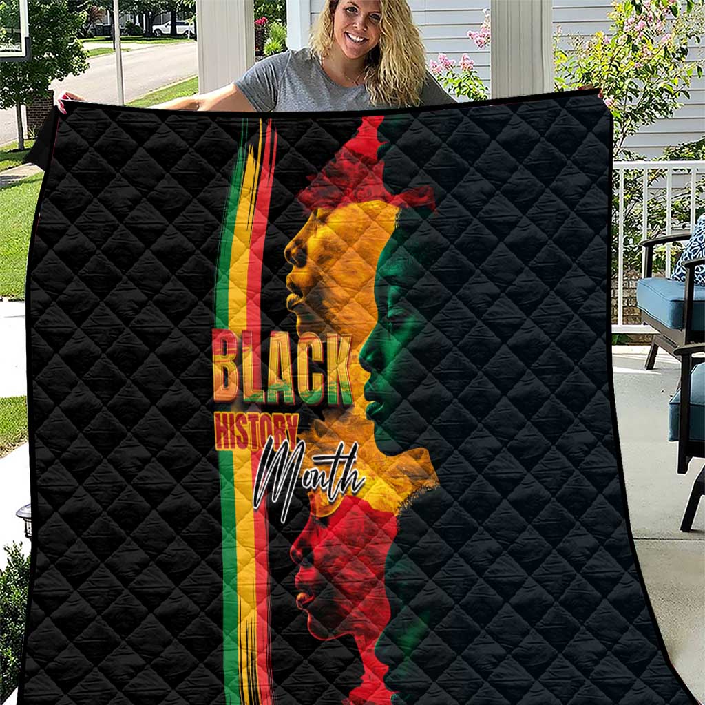 Black History Month Quilt Black Soul - I'm Black Every Month