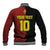 Custom Belgium Football 2024 Go Champion Baseball Jacket - Wonder Print Shop