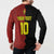 Custom Belgium Football 2024 Go Champion Button Sweatshirt - Wonder Print Shop