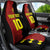 Custom Belgium Football 2024 Go Champion Car Seat Cover - Wonder Print Shop