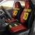 Custom Belgium Football 2024 Go Champion Car Seat Cover - Wonder Print Shop