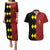 Custom Belgium Football 2024 Go Champion Couples Matching Puletasi and Hawaiian Shirt - Wonder Print Shop