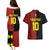 Custom Belgium Football 2024 Go Champion Couples Matching Puletasi and Hawaiian Shirt - Wonder Print Shop