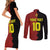 Custom Belgium Football 2024 Go Champion Couples Matching Short Sleeve Bodycon Dress and Long Sleeve Button Shirt - Wonder Print Shop