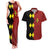 Custom Belgium Football 2024 Go Champion Couples Matching Tank Maxi Dress and Hawaiian Shirt - Wonder Print Shop