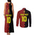 Custom Belgium Football 2024 Go Champion Couples Matching Tank Maxi Dress and Long Sleeve Button Shirt - Wonder Print Shop