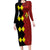 Custom Belgium Football 2024 Go Champion Family Matching Long Sleeve Bodycon Dress and Hawaiian Shirt - Wonder Print Shop