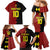 Custom Belgium Football 2024 Go Champion Family Matching Mermaid Dress and Hawaiian Shirt - Wonder Print Shop