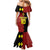 Custom Belgium Football 2024 Go Champion Family Matching Mermaid Dress and Hawaiian Shirt - Wonder Print Shop