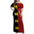 Custom Belgium Football 2024 Go Champion Family Matching Off Shoulder Maxi Dress and Hawaiian Shirt - Wonder Print Shop