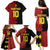 Custom Belgium Football 2024 Go Champion Family Matching Puletasi and Hawaiian Shirt - Wonder Print Shop