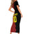 Custom Belgium Football 2024 Go Champion Family Matching Short Sleeve Bodycon Dress and Hawaiian Shirt - Wonder Print Shop