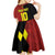 Custom Belgium Football 2024 Go Champion Kid Short Sleeve Dress - Wonder Print Shop