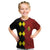 Custom Belgium Football 2024 Go Champion Kid T Shirt - Wonder Print Shop