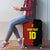 Custom Belgium Football 2024 Go Champion Luggage Cover - Wonder Print Shop