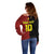 Custom Belgium Football 2024 Go Champion Off Shoulder Sweater - Wonder Print Shop