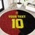 Custom Belgium Football 2024 Go Champion Round Carpet