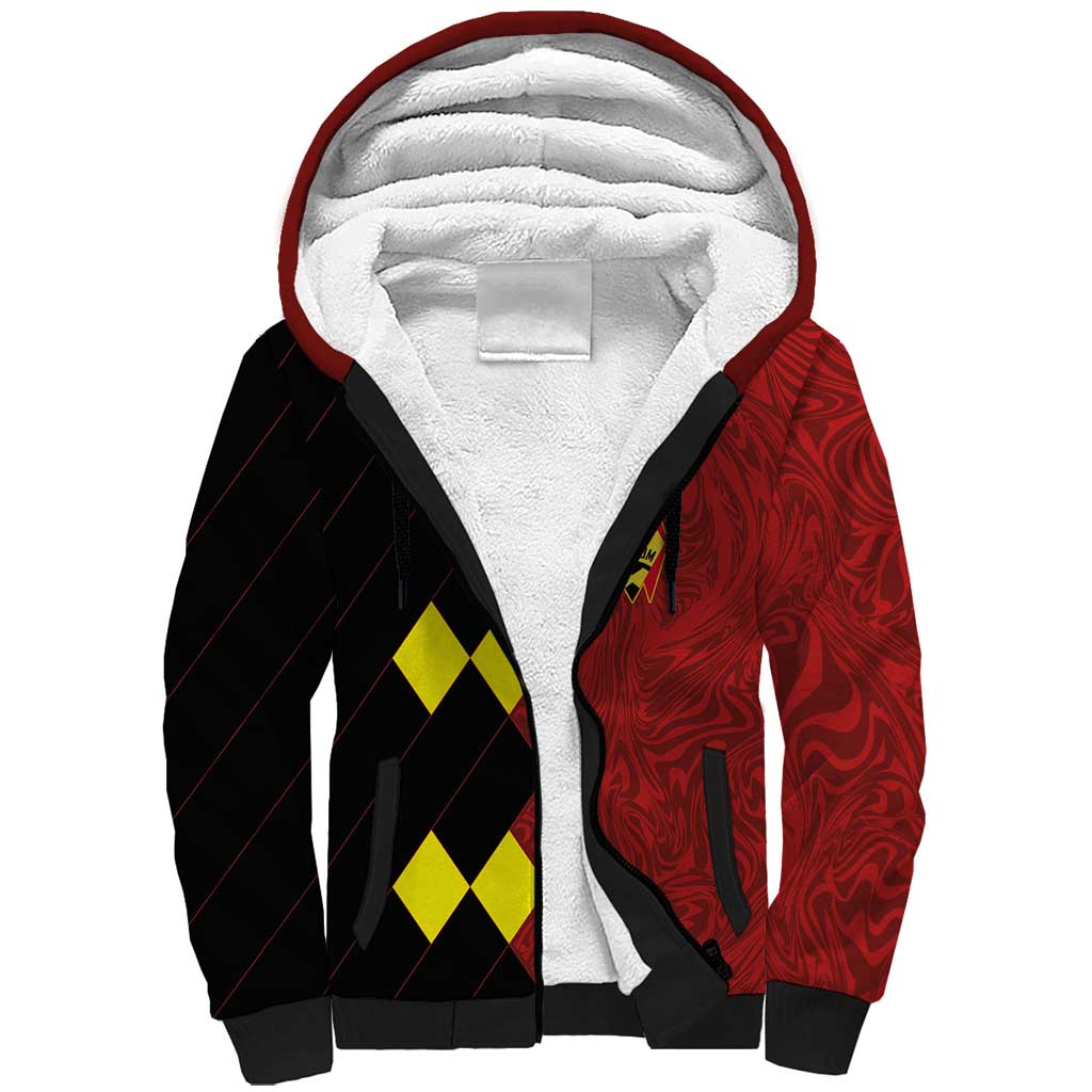 Custom Belgium Football 2024 Go Champion Sherpa Hoodie - Wonder Print Shop