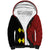 Custom Belgium Football 2024 Go Champion Sherpa Hoodie - Wonder Print Shop