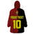 Custom Belgium Football 2024 Go Champion Wearable Blanket Hoodie - Wonder Print Shop