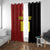 Custom Belgium Football 2024 Go Champion Window Curtain - Wonder Print Shop