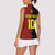 Custom Belgium Football 2024 Go Champion Women Sleeveless Polo Shirt - Wonder Print Shop